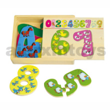Wooden Number Puzzle (80968)